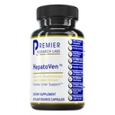 Premier Research Labs HepatoVen - Soutien du foie de chardon de lait, nettoyage et entretien du foie, pilules de foie, vitamines du foie pour les femmes et les hommes avec extrait d'artichaut - 60 capsules végétariennes