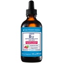 De Vitamin Shoppe Liquid B12 Methylcobalamine - Energieproductie - 1000 MCG - Raspberry (2 fl. oz.)