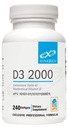 XYMOGEN D3 2000 - Bio available Vitamin D3 2000 IE (50 mcg) - High Potency Vitamin D Supplement to Support Immune Health, Bone + Heart Health (240 Softgels)