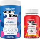 Bellway Super Fiber Powder + Fruit, gemengde Berry Super Fiber Gummies