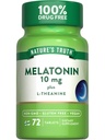 De waarheid van de natuur Melatonine 10 mg + L-Theanine 
