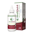 MediQuick Skin & Wound Care Hydrogel Drops - Quick Healing Early Aid Drops with 12 Hours Action to Heal Cuts, Burns, Ontsteking, Rash, Itch, Eczeam & More - Safe Wound Wash with No-Sting - 4 Fl Oz