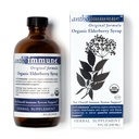 Biologische Vlierbes Siroop - Anthoimmune - Immune Ondersteuning Supplement voor volwassenen en kinderen- USDA Biologische, Ultra-Premium Zwarte Vlierbes Formule (8 oz) 48 Servers