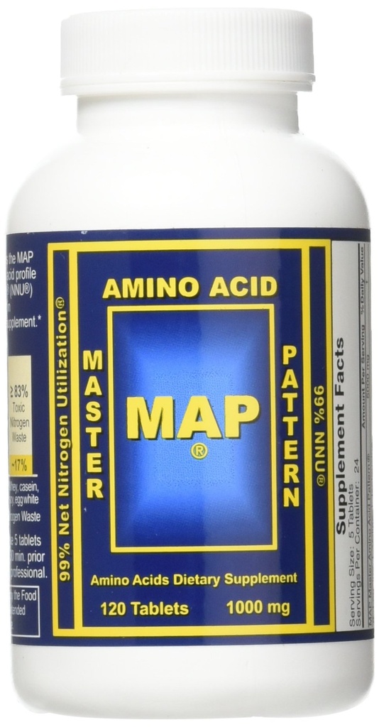 Map 2 X Master Amino Acid Pattern 1000mg Muscle Building