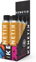 KENETIK Cétone mélange de boisson, mélange de cétones exogènes, kéto, caféine et sans sucre, supplément végétalien pour l'énergie propre et la concentration mentale, alternative café avec D-BHB - ananas Passionfruit aromatisé, 6PK
