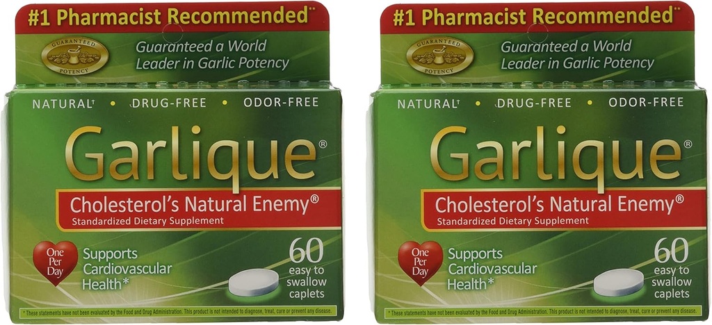 Garlique Caplets 60 tabletten (60 tabletten)