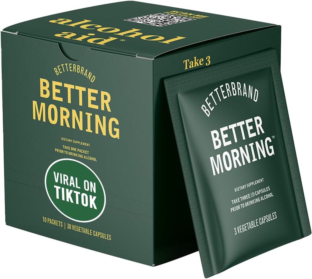 Betterbrand BetterMorgen All-Natural Ingrediënten Inclusief DHM 