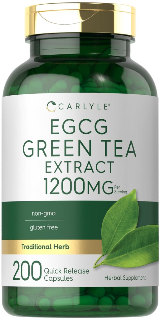 Carlyle EGCG Green Tea Extract Supplement 