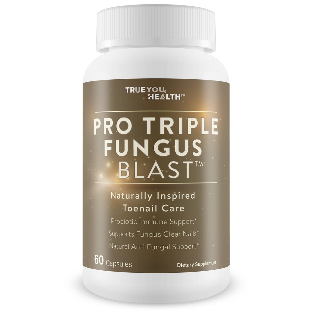 Pro Triple Fungus Blast - Probiotic Fungus Fighter - Gezondheidsondersteuning om natuurlijke remming van teennagel en voetschimmel te helpen wissen Nagels & voeten & houden ze duidelijk met regelmatige gezondheidsondersteuning