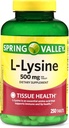 L-Lysine 500mg 250 Tablets 