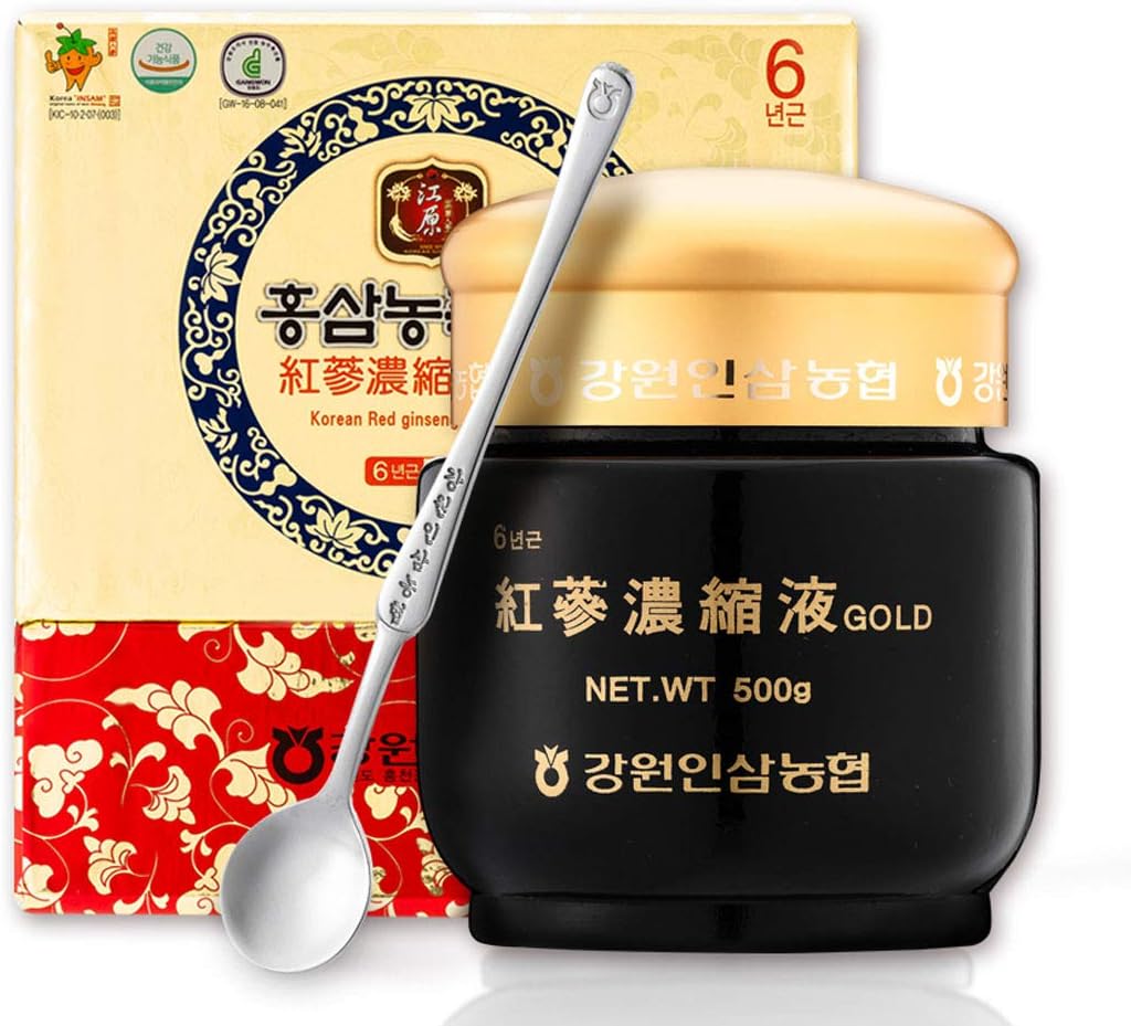 Gangwoninsam] Korean Red Ginseng Extract Gold 500g / 17.63 fl. oz 