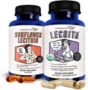 Legendairy Melk Zonnebloem Lecithin + Lechita - Borstvoeding Supplementen voor Melkvoorziening Verhoogd en Clogged Melkproducten - Borstvoeding Supplement voor Melkstroom en Boost Melkproductie