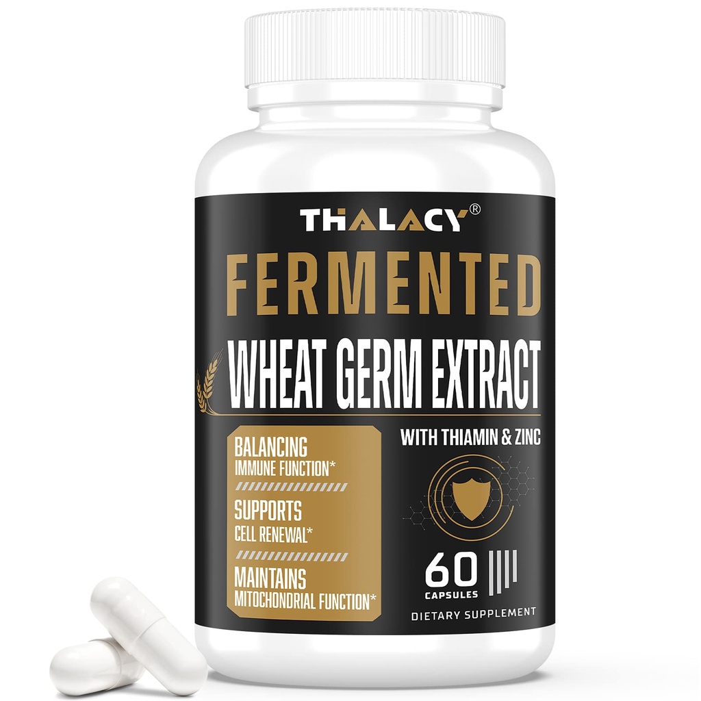 Spermidine Supplementen 13mg - 1300mg Tarwekiemextract Capsules Krachtige formule met hogere Spermidine inhoud en zink voor gezonde veroudering, dagelijks immuunsysteem en celvernieuwing, 120 capsules