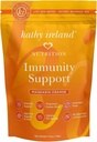 kathy ireland Immune Support Powder, Wellness Booster, Immunity Defense Supplement met Vitamine C, D, Zink & Vlierbes, Instant Drink Mix, Mandarine Orange, 7.4 oz