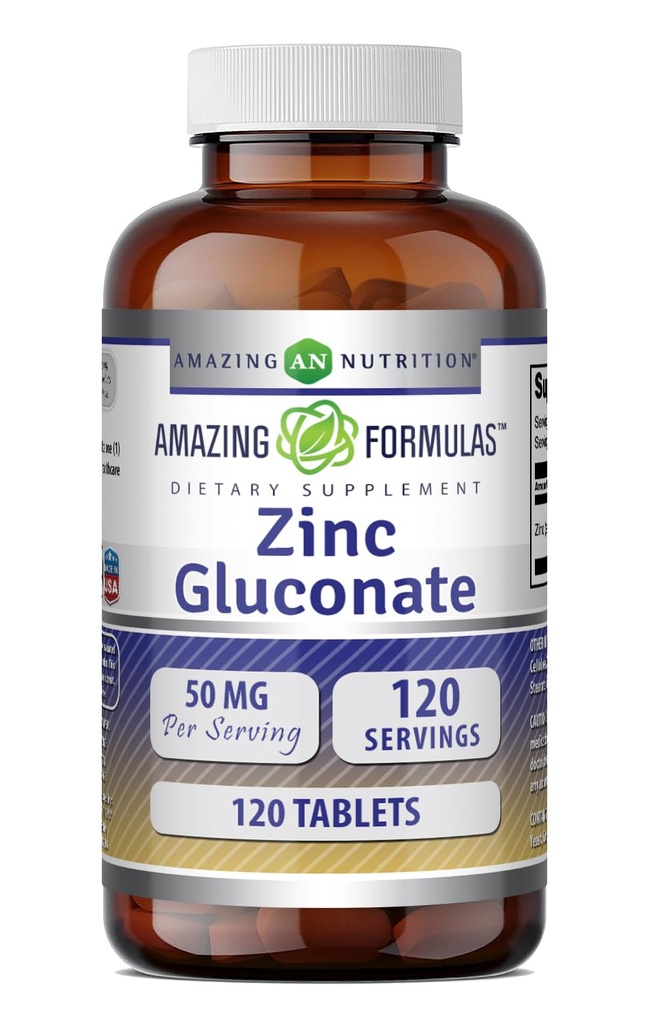 Verbazingwekkende Formules Zink Gluconaat Supplement 