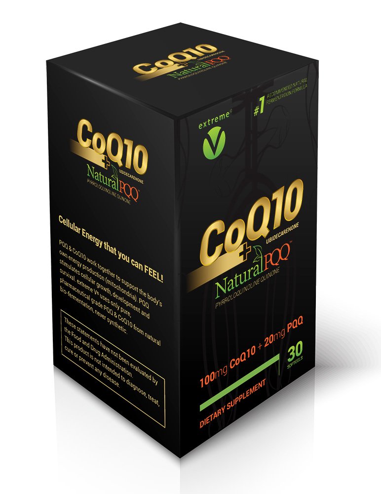 CoQ10 QQ - CoQ10 met natuurlijke PQQ - Vegetarische Softgels