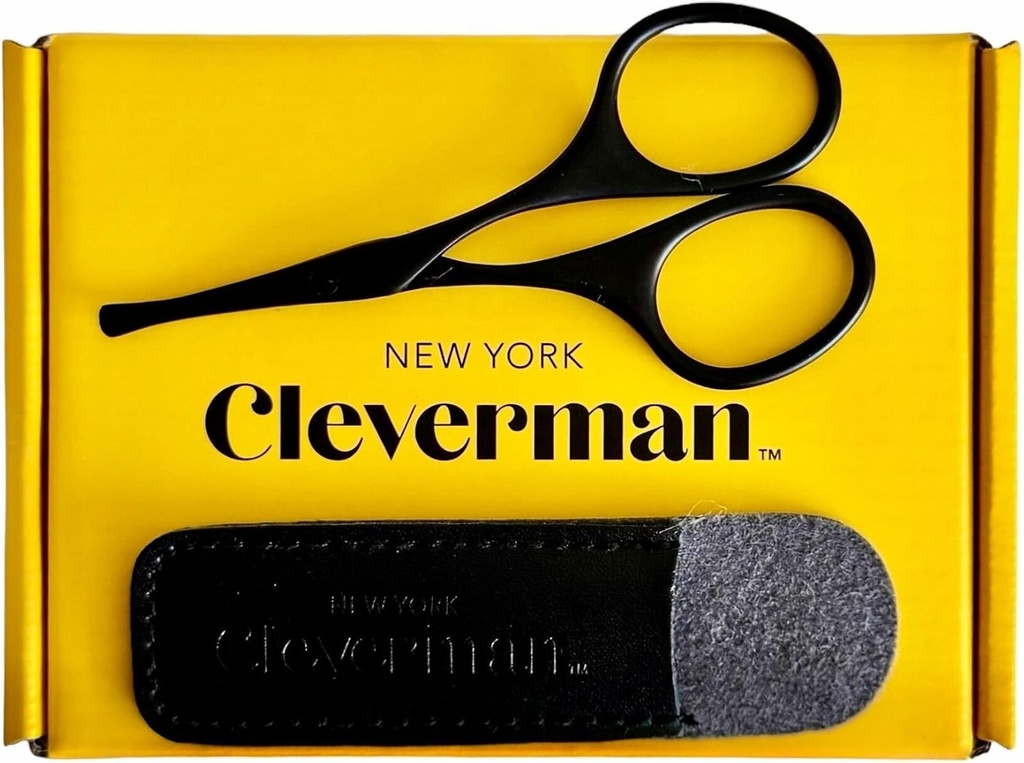 Cleverman Premium Facial Hair Scassors  Roestvrij staal Grooming Tools voor mannen
