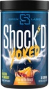 Choc D Yoked High Stim Pre-Workout – Caféine, Taurine, Citrulline Malate, Agmatine, Betaine Anhydre – Haute énergie et pompes musculaires puissantes-Oxyde nitrique–Flex sur la plage (30 services)
