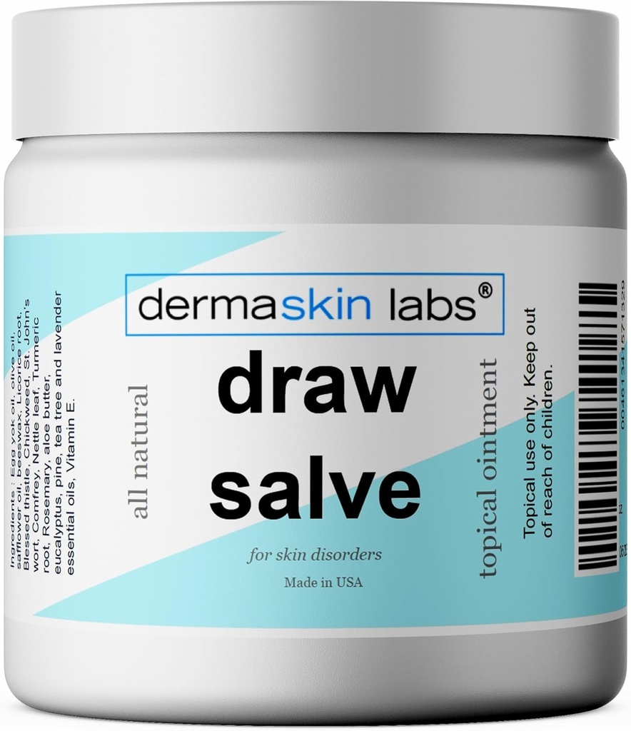 Tekening Salve voor Boil Ease Cysts Splinters Burns Poison Ivy Ingegroeide haren Fast Draw Zalf gemaakt in de VS