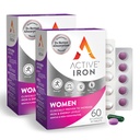 Active Iron Supplement 25mg + Multivitamine voor vrouwen 