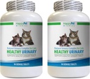 cat Bladder Health Food - CAT Healthy Urinary Complex - UTI Solution - Natural Formula - Cranberry cat Treats - 2 flessen (180 tabletten)