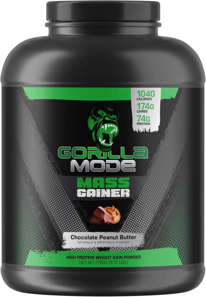 Gorilla Mind Mass Gainer (Chocolate Peanut Butter) 70g Proteïne 