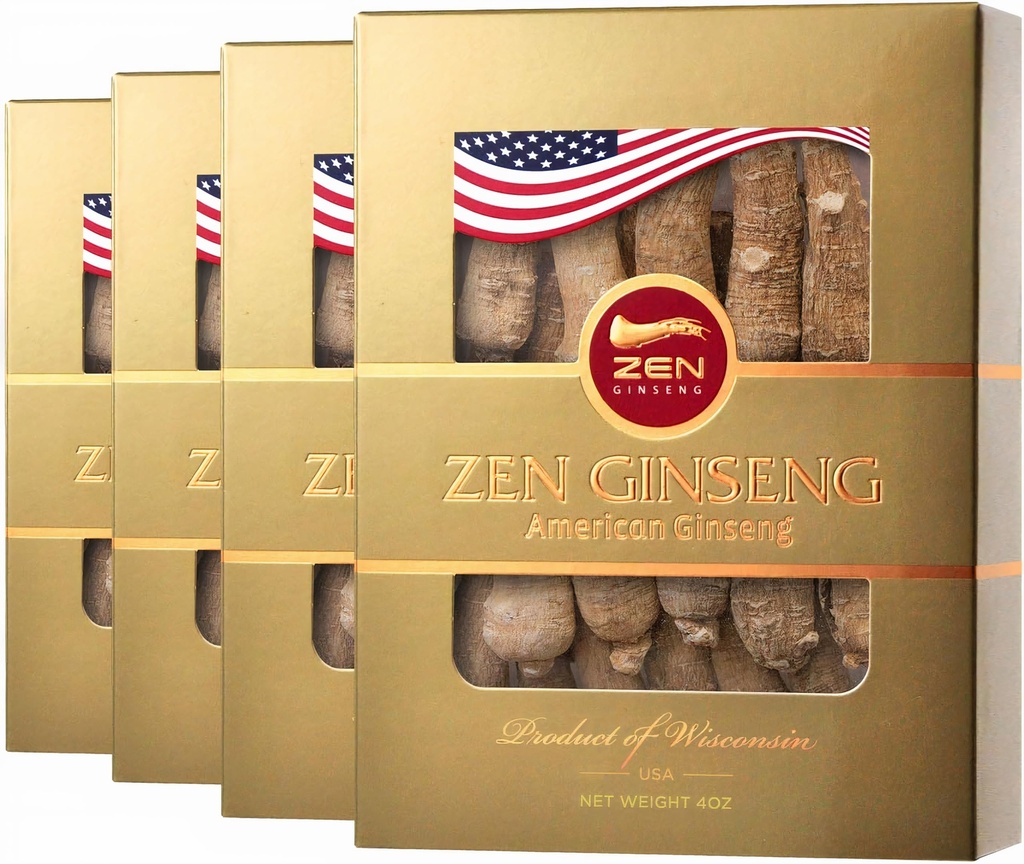 4 Dozen American Ginseng Root 