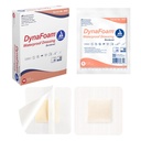 Dynarex Dynafoam Waterproof Borded Adhesive Mousse Wound Dressing Bandage, 4" x 4", 10 Compte