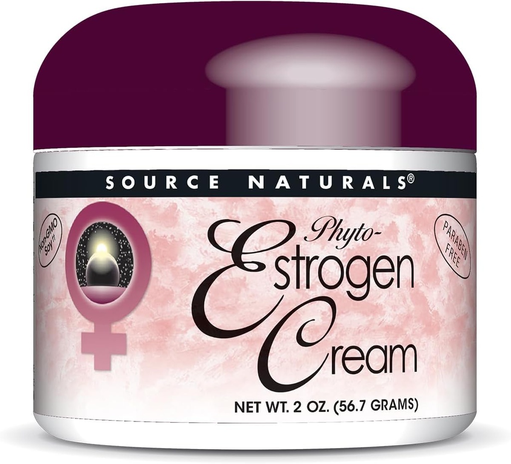 Supersmart Phyto-Estrogeen Cream (Advanced Liposomale Delivery) - met Granaatappel, Soja-isoflavone, Lecithine - Fytooestrogeen Cream voor vrouwen Niet-GMO & Glutenvrij - 2 Oz/56,7g
