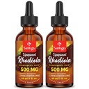 57.000 MG Liposomal Active Rhodiola Rosea Supplement, Rhodiola Root Extract, Liquid for High Absorptie, Rhodiola Rosea Root Extract Tinctuur voor energie, Stress, Mood, Vegan, 120 ml