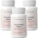 Gevoede Mama Prenatale Multi Vitamine - Vegan multivitamine voor preconceptie, zwangerschap, postpartum en borstvoeding ondersteuning - ijzer-vrij met gemethyleerde folaat en hoge dosis Choline - 270 capsules