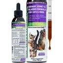 Cat & Hond urinary Tract Treatment, Bladder & Nieren Ondersteuning voor honden en katten, Krachtige maar zacht huisdier verzorging, met vloeibare Cranberry & Glucosamine, Kip smaak, 6 oz fles, 1 verpakking