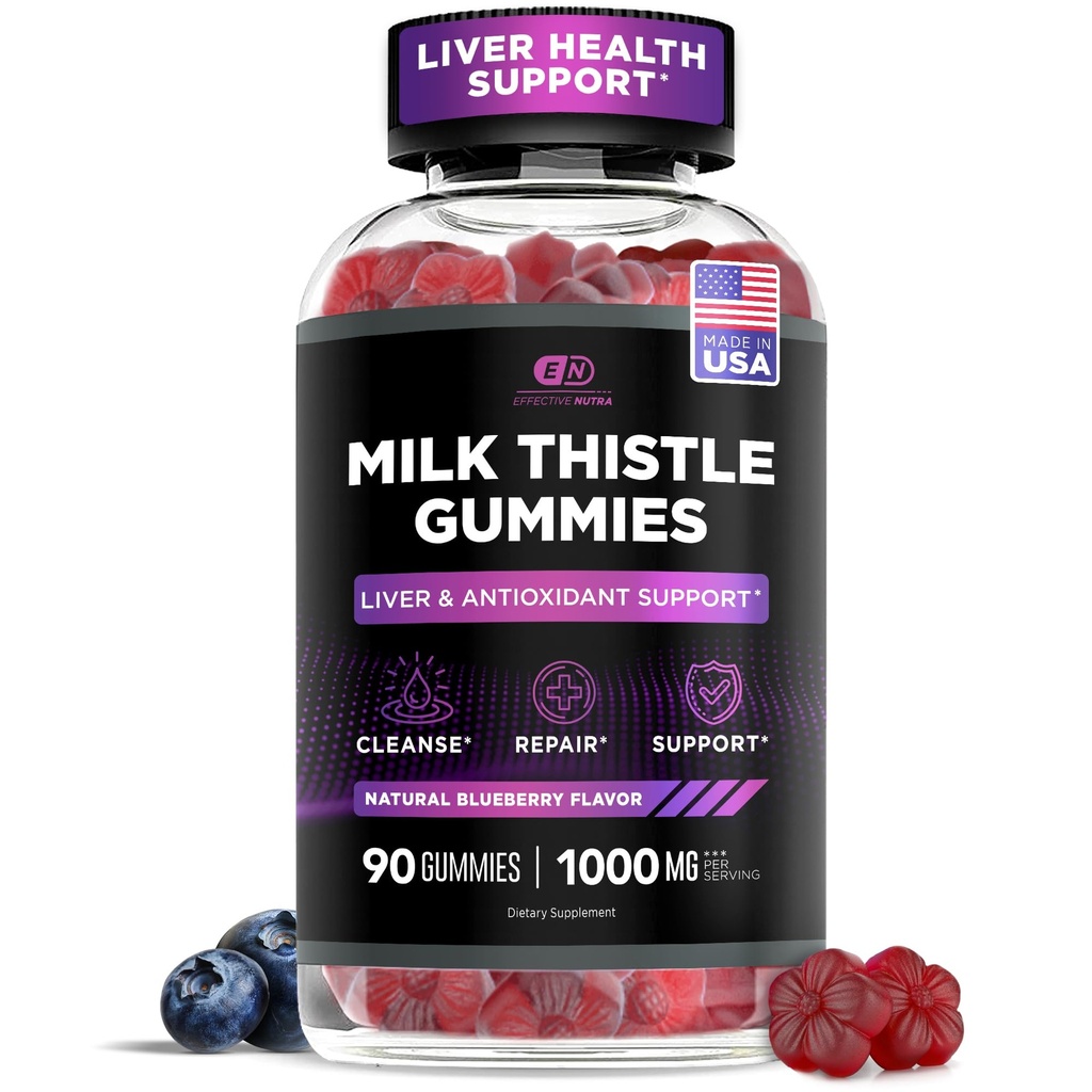 EFFECTY NUTRA Milk Thistle Gummies 