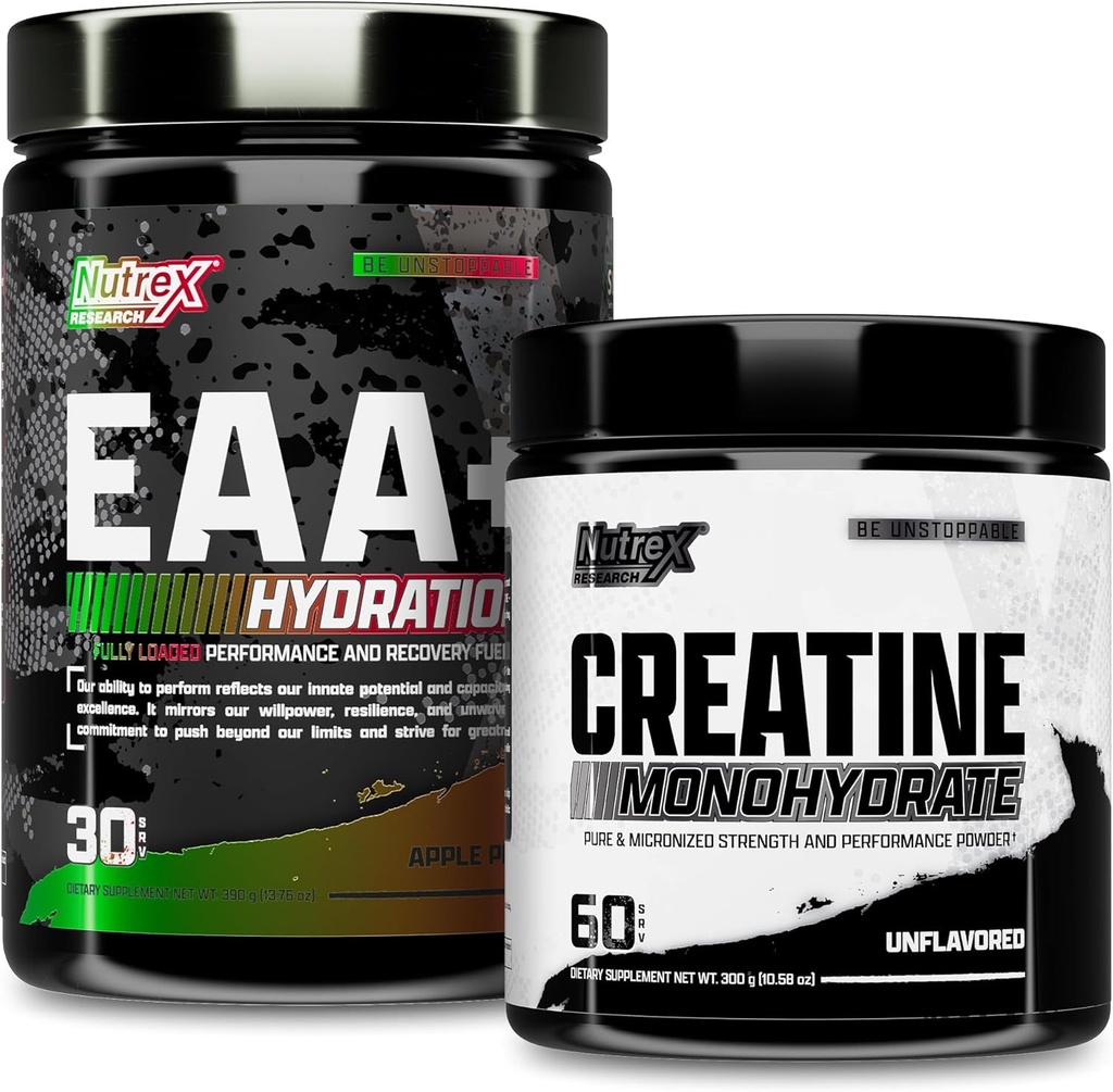Nutrex Research EAA Hydration Apple Pear Aminos & Creatine Monohydraat Powder