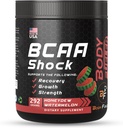 Amino Acid Energy Powder with BCAA, Best Intra & Post Workout Recovery Drink, Muscle Recovery & Endurance Powder with BCAA Ondersteunt Spiergroei, Honeydew Flavor, 292g - Made in USA