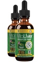 VitaLiver - Liver Health Supplement - Ondersteuning leverreiniging & detox - vloeibare levering voor absorptie - melkdistel, Artichoke, Chanca Piedra, Dandelion & meer!