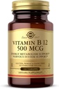 Solgar Vitamine B12 500 mcg - 100 tabletten - Veganistisch, Glutenvrij, Zuivelvrij, Kosjer - 100 porties