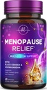 Menopauze supplementen voor vrouwen met zwarte cohosh - natuurlijke, milde hot flash, nachtkleding en hormonen ondersteuning, menopauze verlichting met Dong Quai, energie en evenwicht, niet-GMO en glutenvrij - 60 capsules