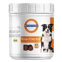 Stratford Pharmaceuticals EZ Chew Omega 3 Acide gras Soft Chew Max Strength - Supplément Chien Omega 3 - Soft Chew traite avec de l'huile de poisson pour chiens - grands et géants chiens - 90 Soft Chews
