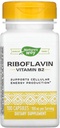 Nature's Way Vitamine B2, 100 mg Riboflavine, 100 capsules, Verpakking van 2