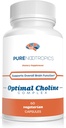 Pure Nootropics - Optimal Choline Complex - Alpha GPC/CDP Citicoline Blend - 300 mg 