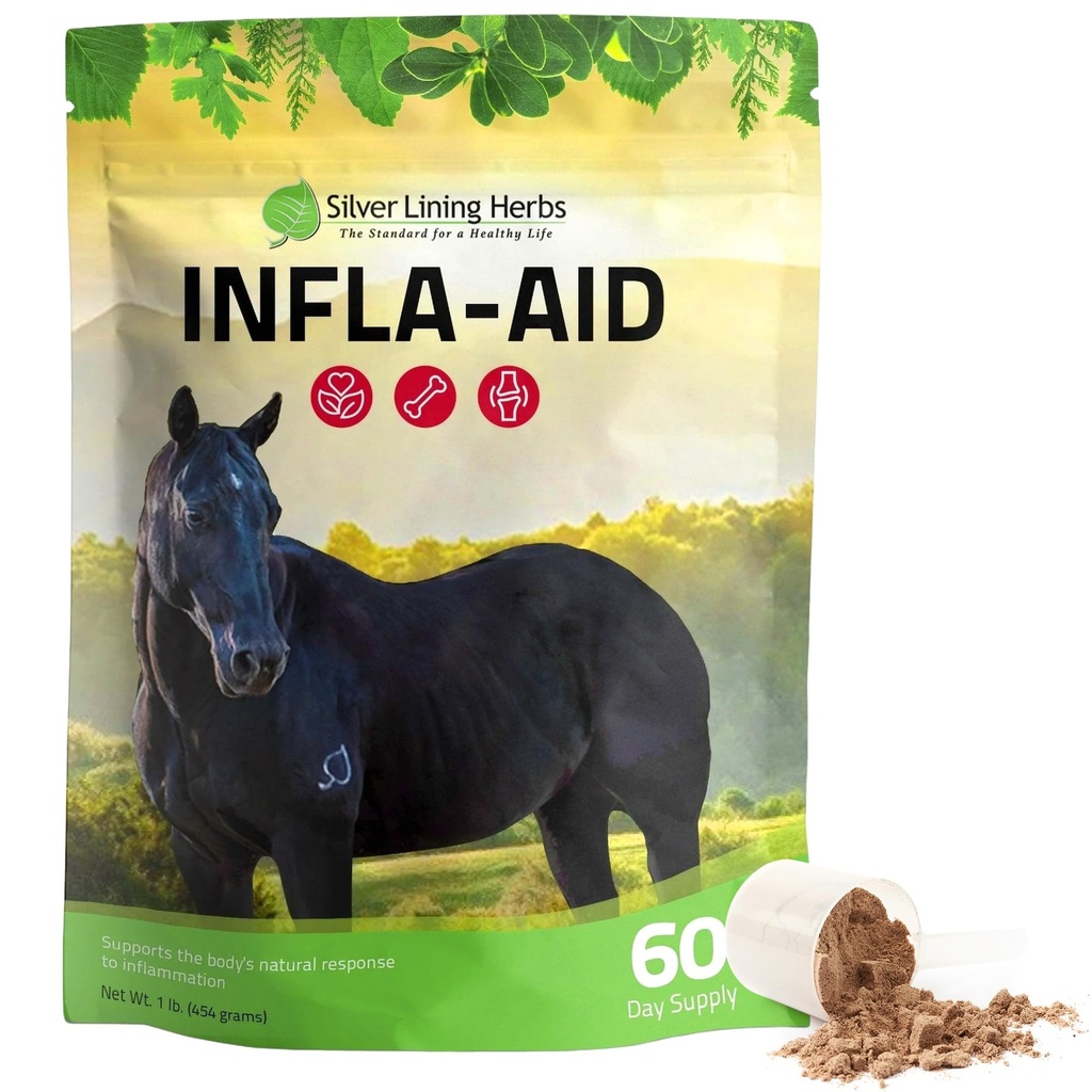 Silver Lining Herbs Infla-Aid voor paarden 