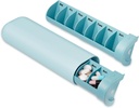 Opgewaardeerde pil Organizer 2 keer per dag, AM PM Pill Box 7 Dag, Weekly Reizen pil Container, schattige pil geval voor vitamine, medicatie, vitaminen, visolie en supplementen (blauw)