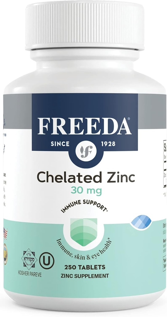 Freeda chelated zink 30mg 