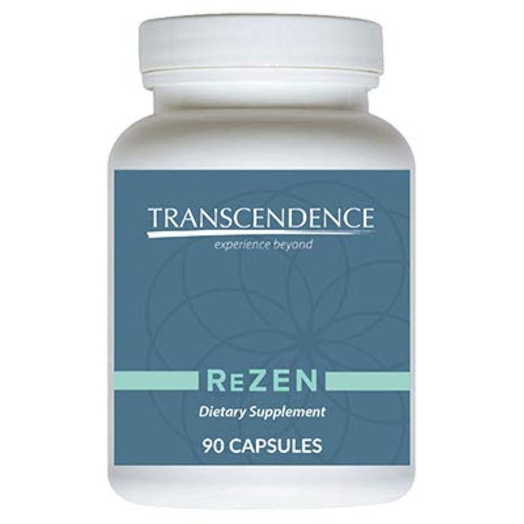 TRANSFORMATIE DE GENESIS VAN GOEDE GEZONDHEID REZEN Enzyme Blend Supplement, natuurlijke transcendentie Formule met vitamine B6 Ondersteuning van een gezond zenuwstelsel, 90 capsules