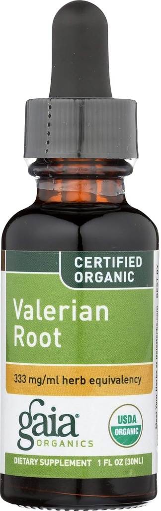 Gaia Kruiden Biologische Valeriaanwortel Extract, 1 Fz