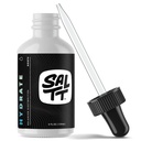 SALTT - Hydrate (4 oz) - Electrolytes Drops - Energy Boost - Sodium, Potassium, Magnesium, Zinc, Copper - Unflavored - Ultra Low Carb - Zero Sugar, Vegan, Gluten Free, Non GMO - By Keto Chow