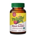 MegaFood Blood Builder Iron Supplement for Women & Men - Verhoog ijzerniveaus zonder bijwerkingen - Bestrijding vermoeidheid - Vitamine B12, foliumzuur en vitamine C - Vegan - 72 Mini tabletten (36 porties)