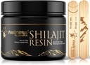 Shilajit Resin met Fulvinezuur en sporenmineralen - Gold Grade Pure Himalaya Shilajit voor mannen - Chilajit van Gilgit Verpakt met 85+ Mineralen, Metabolisme en Immune Ondersteuning - 60g
