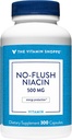 De Vitamine Shoppe No Flush Niacin 500MG, Ondersteunt Cholesterol niveaus al binnen het normale bereik, Ondersteunt Metabolisme en energieproductie, eenmaal daags (300 capsules)